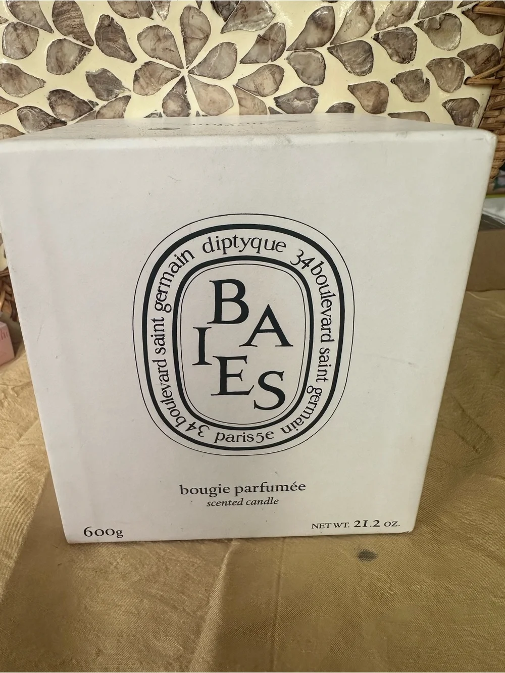 Diptyque Baies Large Scented Candle